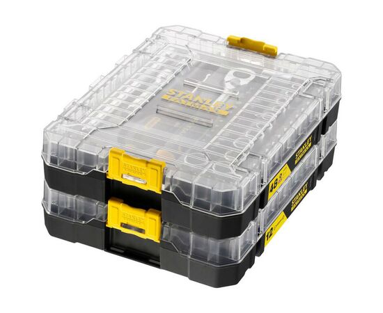 Набір інструментів Stanley FatMax Maxi Drive торцевих 1/4", шестигранний, 48 шт., кейс (FMMT98101-0), зображення 4
