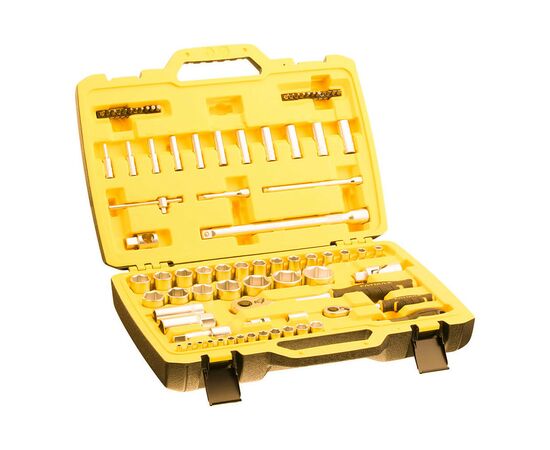 Набір інструментів Stanley FatMax Maxi-Drive торцевих 1/4", 1/2", 81 шт., кейс (FMMT82826-1)