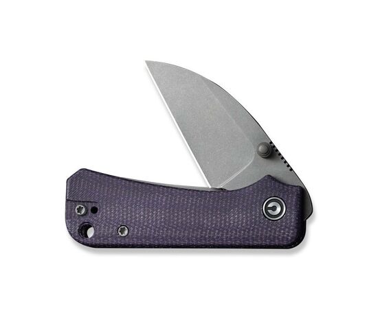 Ніж Civivi Baby Banter Wharncliffe Violet Micarta (C19068SC-2), зображення 4 Ніж Civivi Baby Banter Wharncliffe Violet Micarta (C19068SC-2), зображення 4