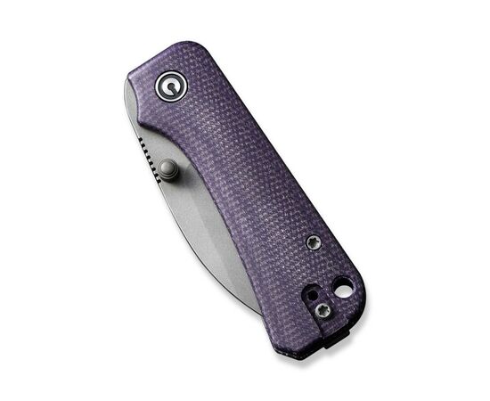 Ніж Civivi Baby Banter Wharncliffe Violet Micarta (C19068SC-2), зображення 5 Ніж Civivi Baby Banter Wharncliffe Violet Micarta (C19068SC-2), зображення 5