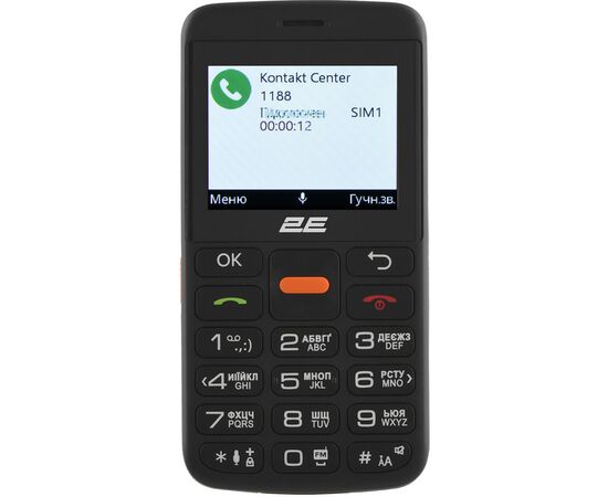 Мобільний телефон 2E T180 MAX Black (688130251051)