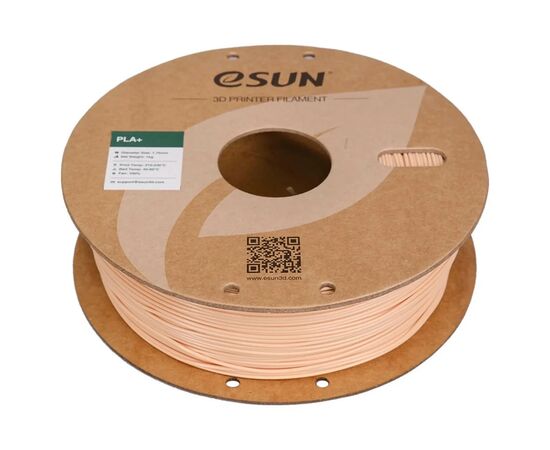 Пластик для 3D-принтера eSUN PLA+ 1.75мм, 1кг, beige (PLA+175BG1), изображение 2 Пластик для 3D-принтера eSUN PLA+ 1.75мм, 1кг, beige (PLA+175BG1), изображение 2
