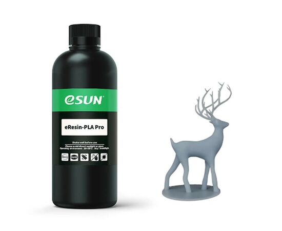 Пластик для 3D-принтера eSUN eResin-PLA Pro, 1кг, grey (ERESINPLAPRO-H), изображение 2 Пластик для 3D-принтера eSUN eResin-PLA Pro, 1кг, grey (ERESINPLAPRO-H), изображение 2