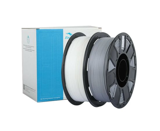 Пластик для 3D-принтера Creality PLA 2x1кг, 1.75мм, white+grey (3301010328)