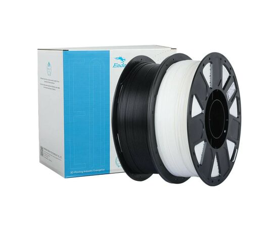 Пластик для 3D-принтера Creality PLA 2x1кг, 1.75мм, white+black (3301010325)