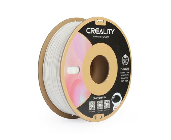 Пластик для 3D-принтера Creality PLA matte 1кг, 1.75мм, natural white (3301010296)