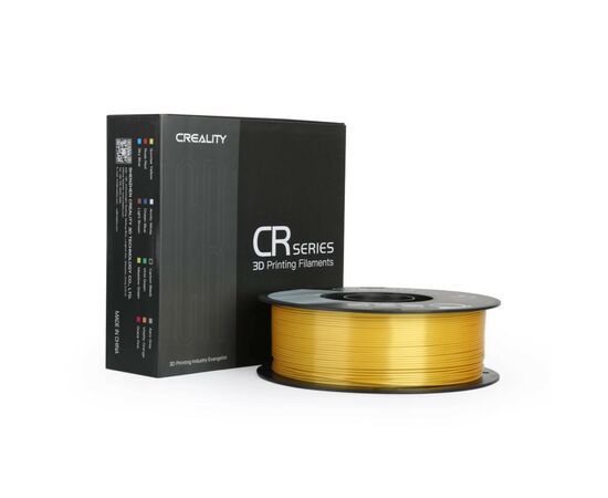 Пластик для 3D-принтера Creality PLA silky shine 1кг, 1.75мм, gold (3301120001), зображення 6 Пластик для 3D-принтера Creality PLA silky shine 1кг, 1.75мм, gold (3301120001), зображення 6