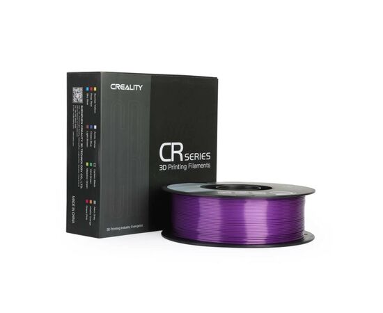 Пластик для 3D-принтера Creality PLA silky shine 1кг, 1.75мм, purple (3301120005), изображение 6 Пластик для 3D-принтера Creality PLA silky shine 1кг, 1.75мм, purple (3301120005), изображение 6