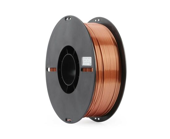 Пластик для 3D-принтера Creality PLA silky shine 1кг, 1.75мм, red copper (3301120002), изображение 5 Пластик для 3D-принтера Creality PLA silky shine 1кг, 1.75мм, red copper (3301120002), изображение 5