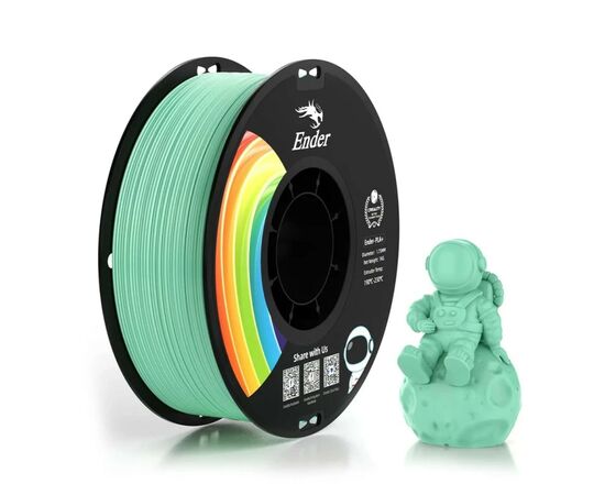 Пластик для 3D-принтера Creality PLA+ 1кг, 1.75мм, green jade (3301010311)