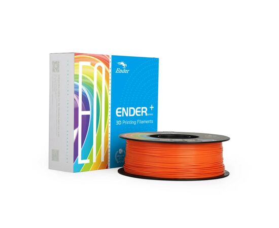 Пластик для 3D-принтера Creality PLA+ 1кг, 1.75мм, orange (3301010307), изображение 6 Пластик для 3D-принтера Creality PLA+ 1кг, 1.75мм, orange (3301010307), изображение 6