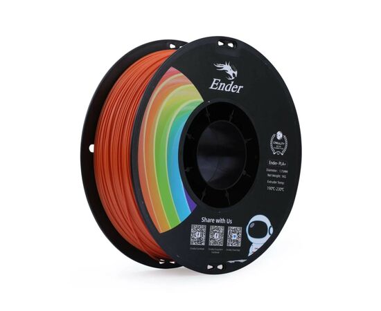 Пластик для 3D-принтера Creality PLA+ 1кг, 1.75мм, orange (3301010307)