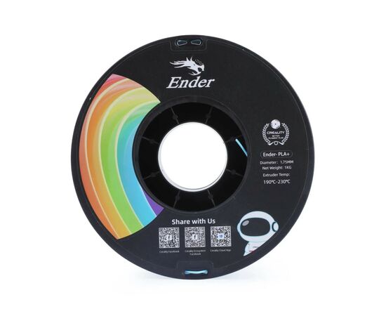 Пластик для 3D-принтера Creality PLA+ 1кг, 1.75мм, blue (3301010310), изображение 3 Пластик для 3D-принтера Creality PLA+ 1кг, 1.75мм, blue (3301010310), изображение 3