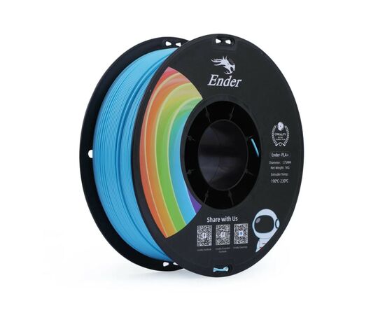 Пластик для 3D-принтера Creality PLA+ 1кг, 1.75мм, blue (3301010310)