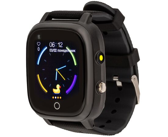 Смарт-годинник Amigo GO005 4G WIFI Kids waterproof Thermometer Black (747016)
