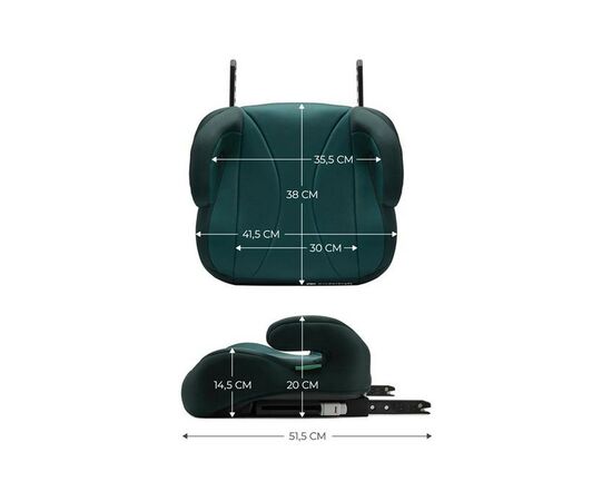 Автокресло Kinderkraft бустер i-Boost Green (KCIBOO00GRE0000) (5902533924820), изображение 5 Автокресло Kinderkraft бустер i-Boost Green (KCIBOO00GRE0000) (5902533924820), изображение 5