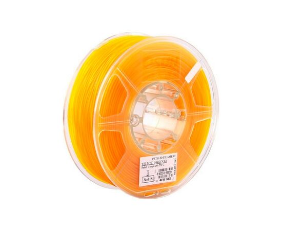 Пластик для 3D-принтера eSUN PETG 3мм, 1кг, yellow (PETG300Y1)