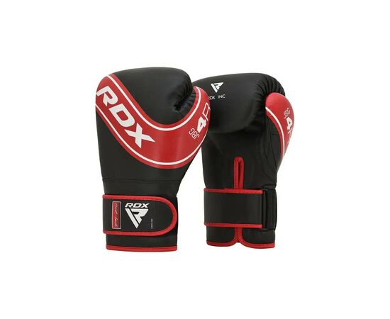 Боксерские перчатки RDX 4B Robo Kids Red/Black 6 унцій (JBG-4R-6oz)