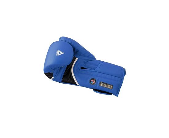 Боксерские перчатки RDX Aura Plus T-17 Blue/Black 10 унцій (BGR-T17UB-10OZ+), изображение 5 Боксерские перчатки RDX Aura Plus T-17 Blue/Black 10 унцій (BGR-T17UB-10OZ+), изображение 5