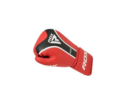 Боксерские перчатки RDX Aura Plus T-17 Red/Black 10 унцій (BGR-T17RB-10OZ+), изображение 6 Боксерские перчатки RDX Aura Plus T-17 Red/Black 10 унцій (BGR-T17RB-10OZ+), изображение 6