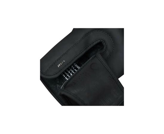 Боксерские перчатки RDX F15 Noir Matte Black 16 унцій (BGR-F15MB-16oz), изображение 5 Боксерские перчатки RDX F15 Noir Matte Black 16 унцій (BGR-F15MB-16oz), изображение 5
