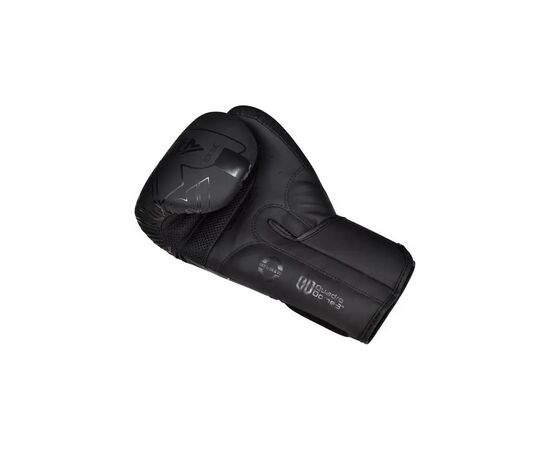 Боксерские перчатки RDX F6 Kara Matte Black 12 унцій (BGR-F6MB-12OZ), изображение 6 Боксерские перчатки RDX F6 Kara Matte Black 12 унцій (BGR-F6MB-12OZ), изображение 6