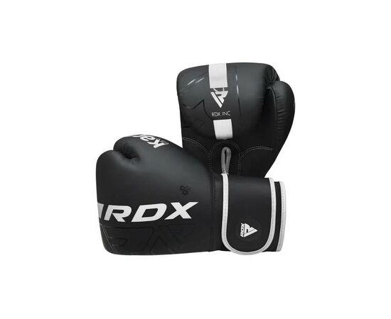Боксерские перчатки RDX F6 Kara Matte White 16 унцій (BGR-F6MW-16OZ), изображение 3 Боксерские перчатки RDX F6 Kara Matte White 16 унцій (BGR-F6MW-16OZ), изображение 3