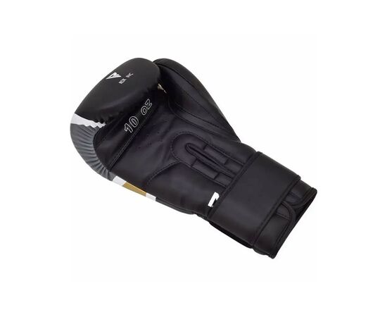 Боксерские перчатки RDX F7 Ego Black Golden 10 унцій (BGR-F7BGL-10oz), изображение 5 Боксерские перчатки RDX F7 Ego Black Golden 10 унцій (BGR-F7BGL-10oz), изображение 5