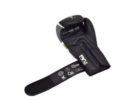 Боксерские перчатки RDX F7 Ego Black Golden 8 унцій (BGR-F7BGL-8oz), изображение 4 Боксерские перчатки RDX F7 Ego Black Golden 8 унцій (BGR-F7BGL-8oz), изображение 4