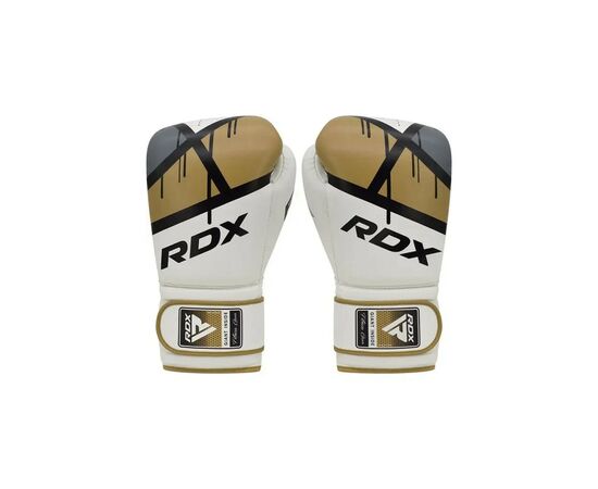 Боксерские перчатки RDX F7 Ego Golden 8 унцій (BGR-F7GL-8oz), изображение 2 Боксерские перчатки RDX F7 Ego Golden 8 унцій (BGR-F7GL-8oz), изображение 2