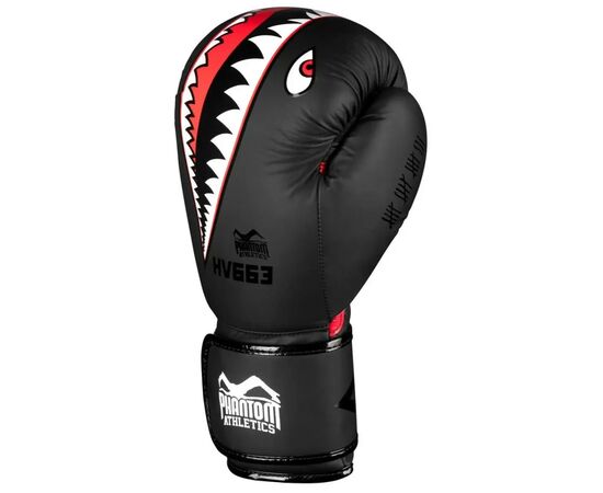 Боксерські рукавички Phantom Fight Squad Schwarz Black 16 унцій (PHBG2216-16), зображення 2 Боксерські рукавички Phantom Fight Squad Schwarz Black 16 унцій (PHBG2216-16), зображення 2