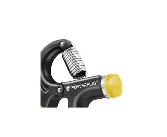 Эспандер PowerPlay кистьовий 10-40 кг Strength Grip Чорно-жовтий (PP_4323_Bl/Yellow), изображение 3 Эспандер PowerPlay кистьовий 10-40 кг Strength Grip Чорно-жовтий (PP_4323_Bl/Yellow), изображение 3