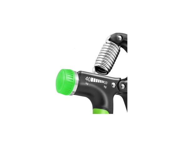 Эспандер PowerPlay кистьовий 10-40 кг Strength Grip Чорно-зелений (PP_4323_Bl/Green), изображение 3 Эспандер PowerPlay кистьовий 10-40 кг Strength Grip Чорно-зелений (PP_4323_Bl/Green), изображение 3