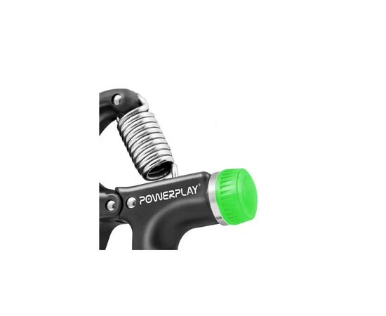 Эспандер PowerPlay кистьовий 10-40 кг Strength Grip Чорно-зелений (PP_4323_Bl/Green), изображение 4 Эспандер PowerPlay кистьовий 10-40 кг Strength Grip Чорно-зелений (PP_4323_Bl/Green), изображение 4
