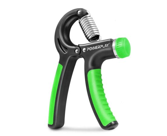 Эспандер PowerPlay кистьовий 10-40 кг Strength Grip Чорно-зелений (PP_4323_Bl/Green)