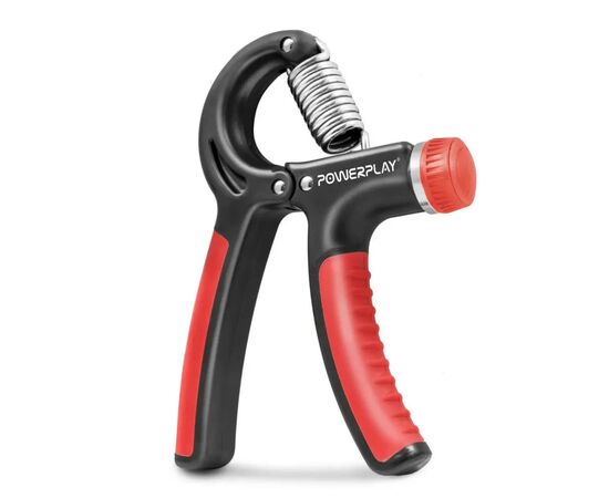 Эспандер PowerPlay кистьовий 10-40 кг Strength Grip Чорно-червоний (PP_4323_Bl/Red)