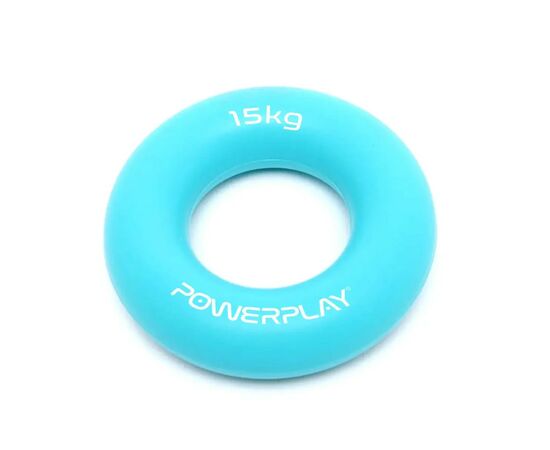 Эспандер PowerPlay PP-4324 Hand Grip Ring Light 15 кг Блакитний (PP_4324_15kg), изображение 2 Эспандер PowerPlay PP-4324 Hand Grip Ring Light 15 кг Блакитний (PP_4324_15kg), изображение 2