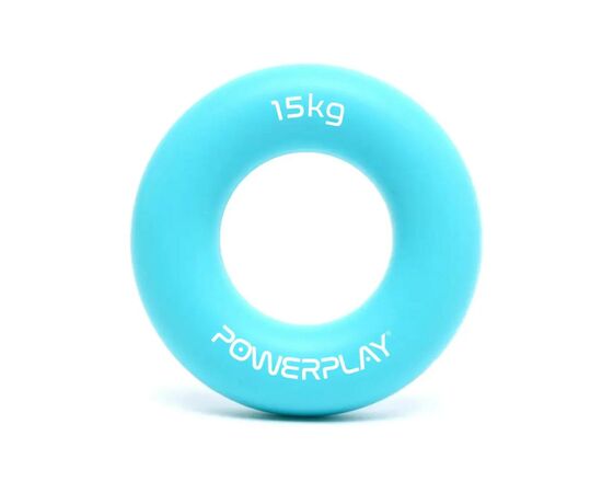 Еспандер PowerPlay PP-4324 Hand Grip Ring Light 15 кг Блакитний (PP_4324_15kg)