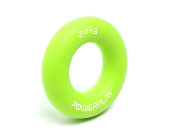 Еспандер PowerPlay PP-4324 Hand Grip Ring Medium 20 кг Зелений (PP_4324_20kg), зображення 2 Еспандер PowerPlay PP-4324 Hand Grip Ring Medium 20 кг Зелений (PP_4324_20kg), зображення 2