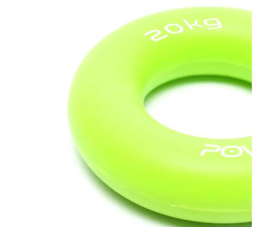 Еспандер PowerPlay PP-4324 Hand Grip Ring Medium 20 кг Зелений (PP_4324_20kg), зображення 4 Еспандер PowerPlay PP-4324 Hand Grip Ring Medium 20 кг Зелений (PP_4324_20kg), зображення 4