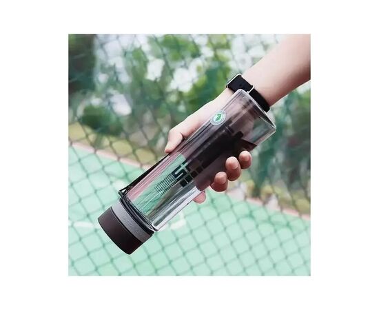 Бутылка для воды Casno 1000 мл KXN-1111 Сіра (KXN-1111_Grey), изображение 4 Бутылка для воды Casno 1000 мл KXN-1111 Сіра (KXN-1111_Grey), изображение 4