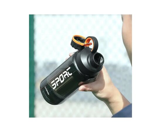 Бутылка для воды Casno 1000 мл KXN-1236 Чорна (KXN-1236_Black), изображение 5 Бутылка для воды Casno 1000 мл KXN-1236 Чорна (KXN-1236_Black), изображение 5