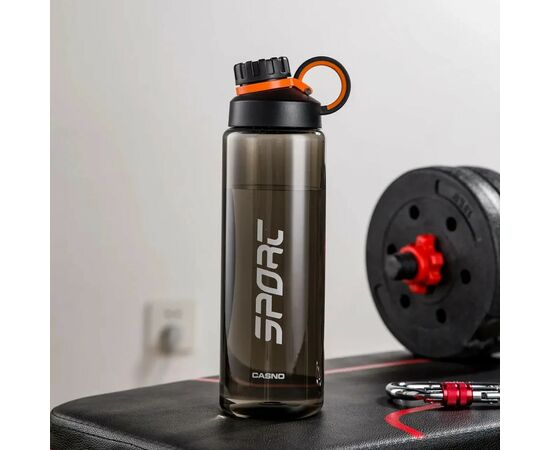 Бутылка для воды Casno 1000 мл KXN-1236 Чорна (KXN-1236_Black), изображение 6 Бутылка для воды Casno 1000 мл KXN-1236 Чорна (KXN-1236_Black), изображение 6