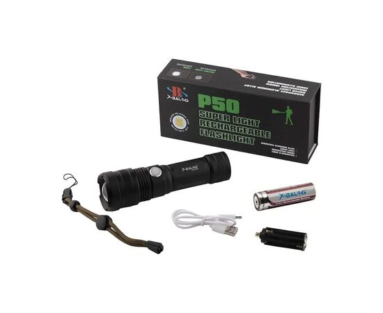 Фонарь X-Balog BL-P512-P50 алюмінієвий (L070), изображение 9 Фонарь X-Balog BL-P512-P50 алюмінієвий (L070), изображение 9