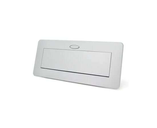 Розетка Voltronic J29L, две розетки + 2*USB, напольная, выдвижная (21889)