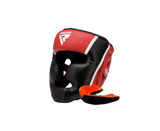 Боксерський шолом RDX Aura Plus T-17 Red/Black L (HGR-T17RB-L+)