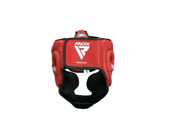 Боксерский шлем RDX Aura Plus T-17 Red/Black XL (HGR-T17RB-XL+), изображение 5 Боксерский шлем RDX Aura Plus T-17 Red/Black XL (HGR-T17RB-XL+), изображение 5