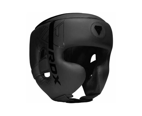 Боксерский шлем RDX F6 KARA Matte Black XL (HGR-F6MB-XL), изображение 2 Боксерский шлем RDX F6 KARA Matte Black XL (HGR-F6MB-XL), изображение 2