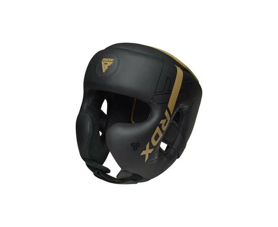 Боксерский шлем RDX F6 KARA Matte Golden M (HGR-F6MGL-M), изображение 4 Боксерский шлем RDX F6 KARA Matte Golden M (HGR-F6MGL-M), изображение 4