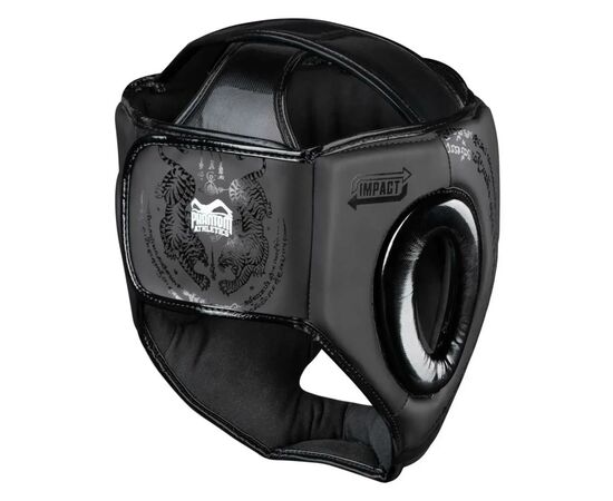 Боксерский шлем Phantom Muay Thai Full Face Black (PHHG2504), изображение 5